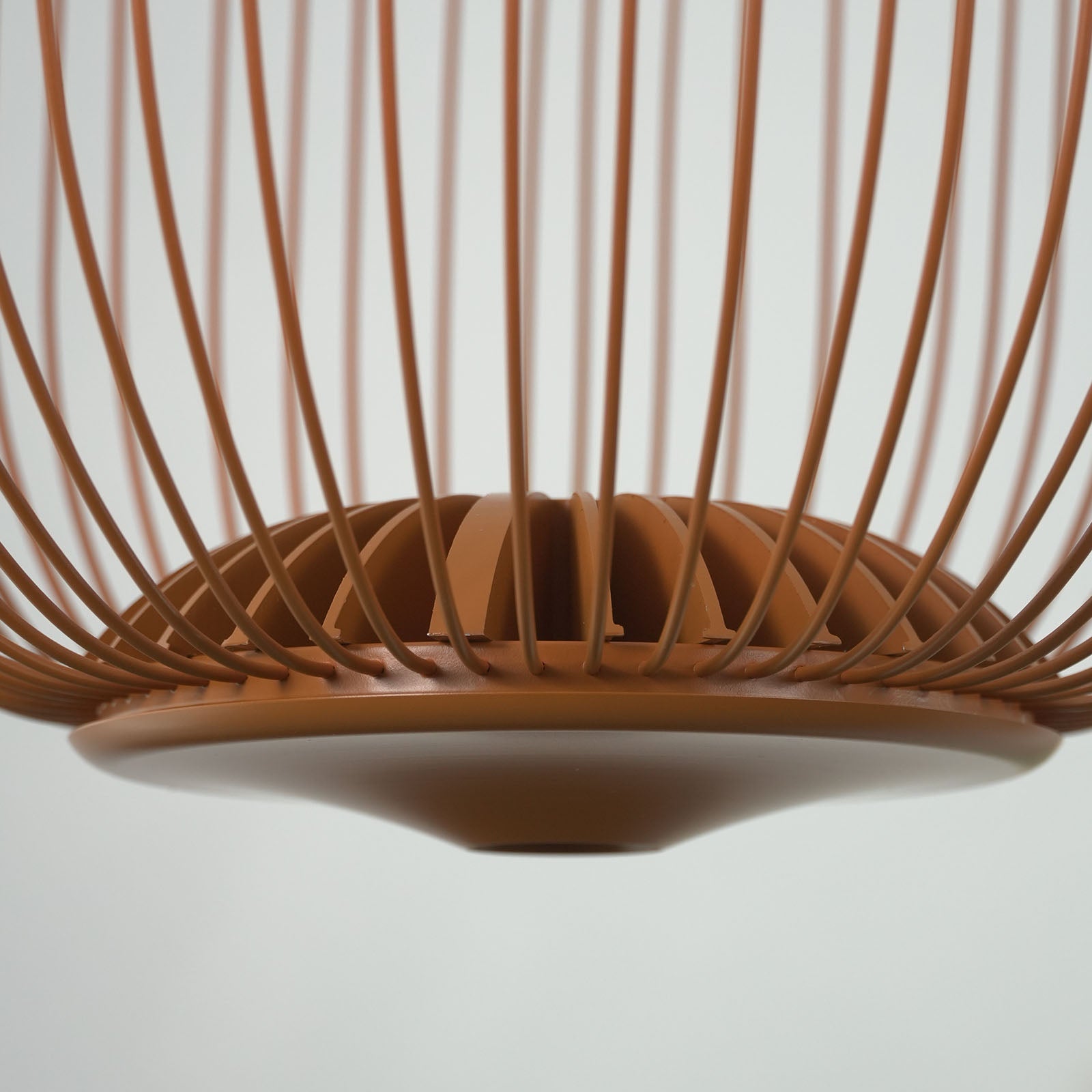 Wire Mesh Pendant Light — Sculptural Light Play