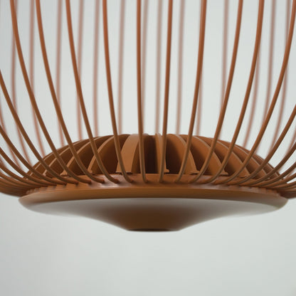 Wire Mesh Pendant Light — Sculptural Light Play