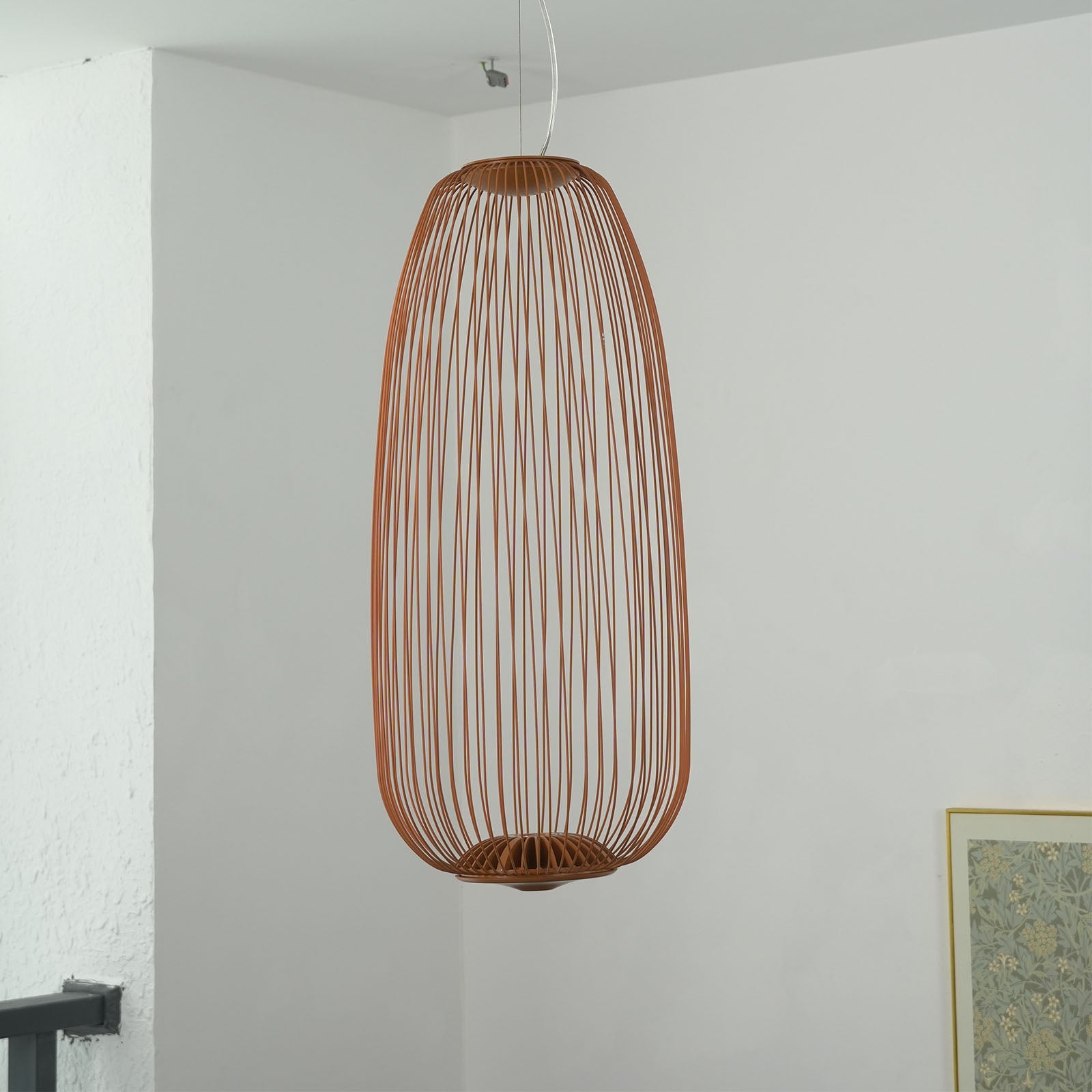 Wire Mesh Pendant Light — Sculptural Light Play
