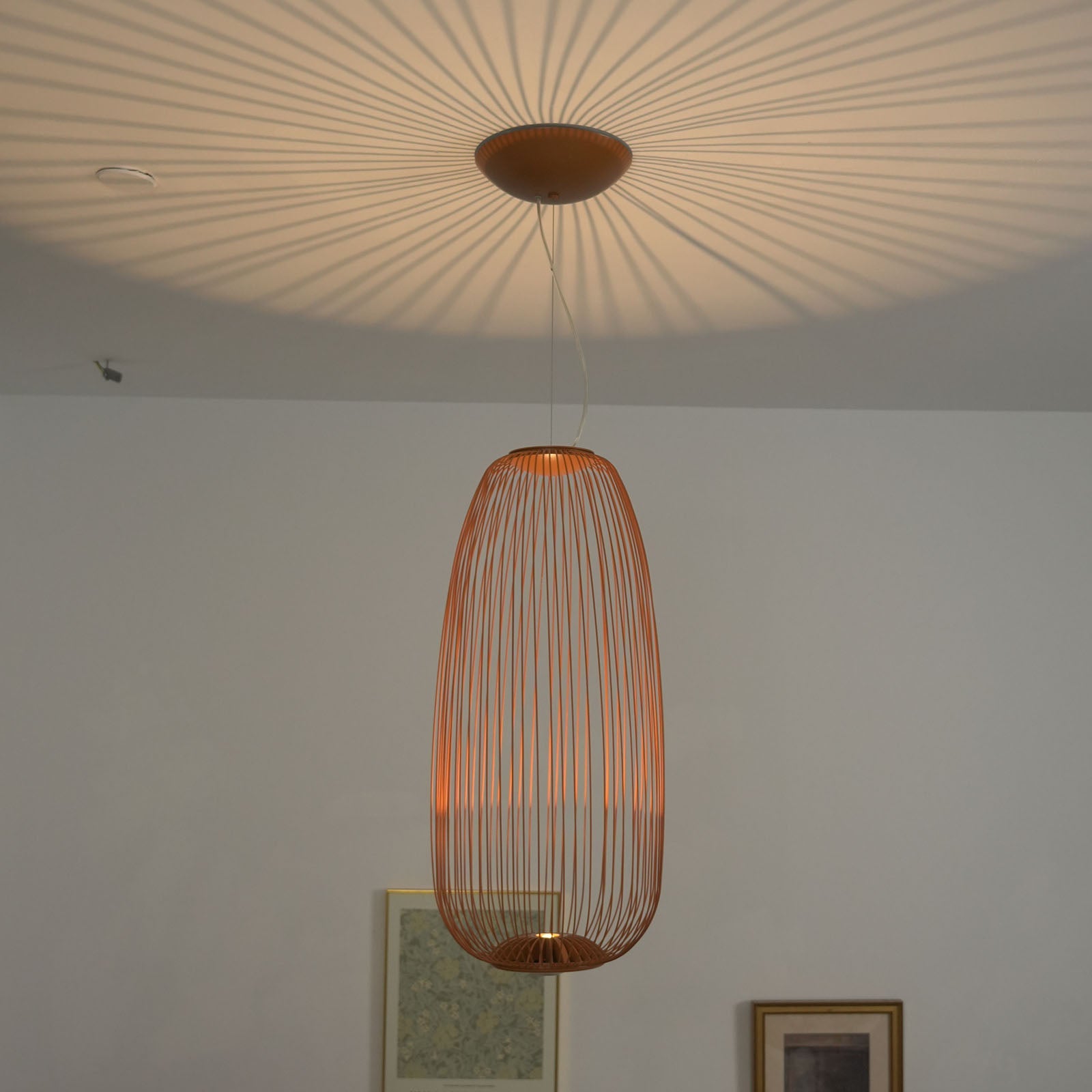 Wire Mesh Pendant Light — Sculptural Light Play