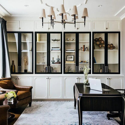 Fabric Shade Chandelier — Timeless Mid - Century Sophistication - LumoTrot