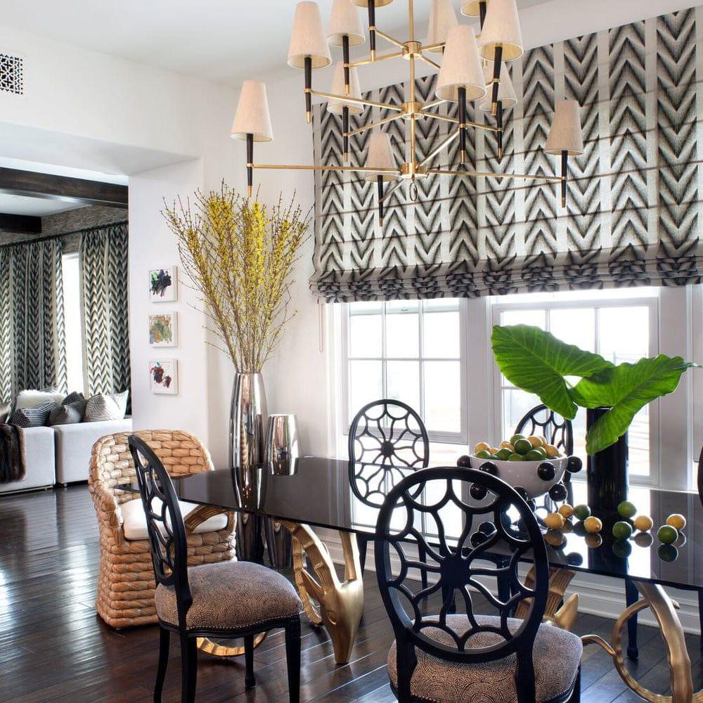 Fabric Shade Chandelier — Timeless Mid - Century Sophistication - LumoTrot