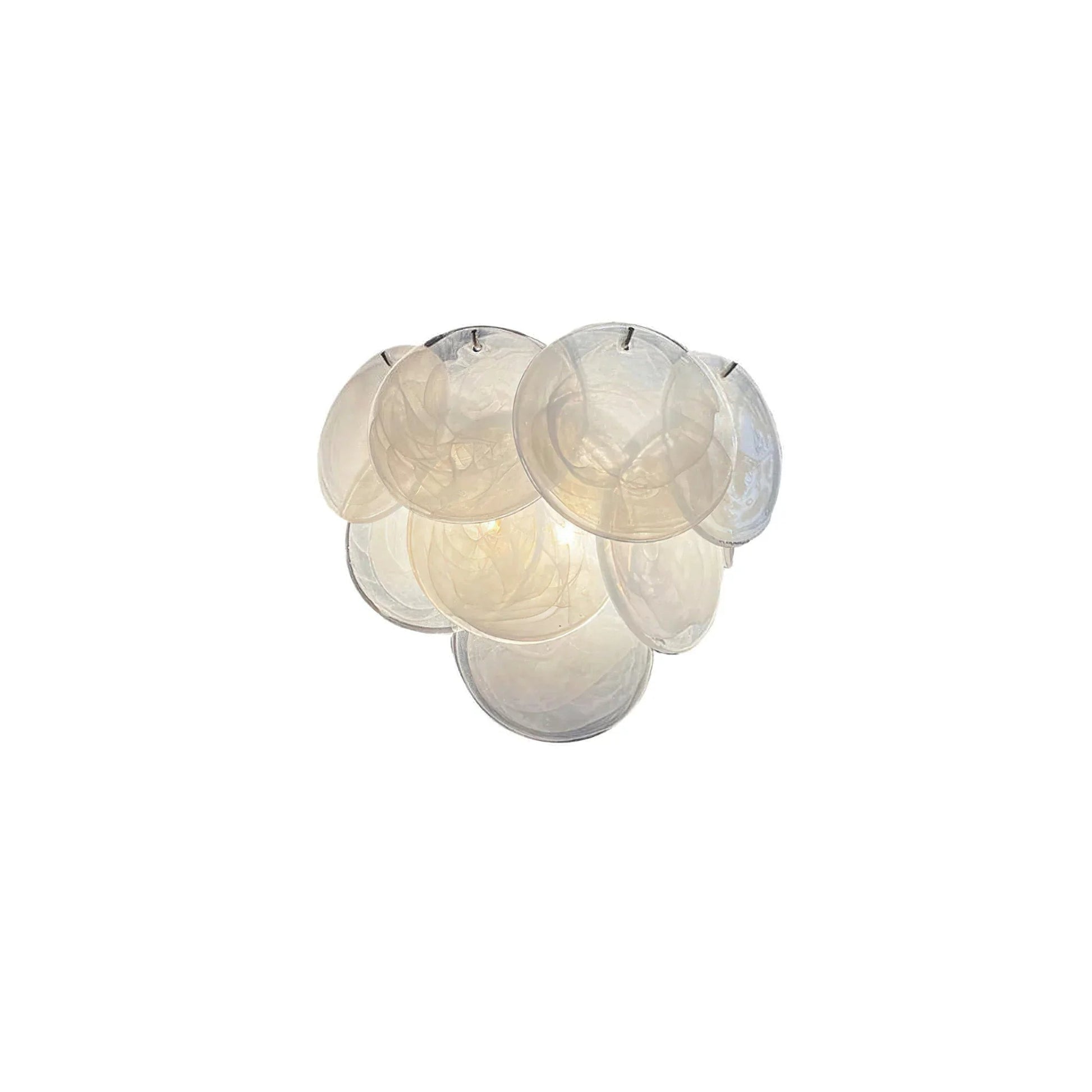 Glass Disc Wall Sconce — Ethereal Entryway Glow