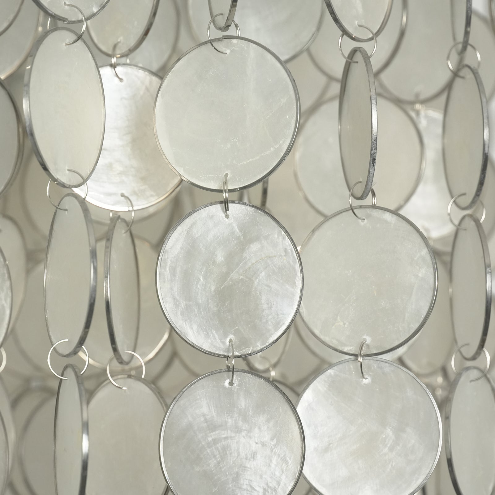 Capiz Shell Pendant Light — Coastal Luminescence - LumoTrot