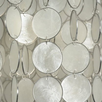 Capiz Shell Pendant Light — Coastal Luminescence - LumoTrot