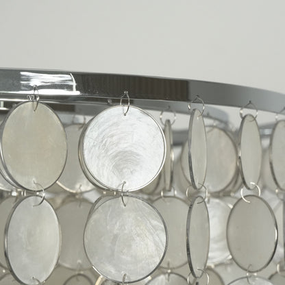 Capiz Shell Pendant Light — Coastal Luminescence - LumoTrot