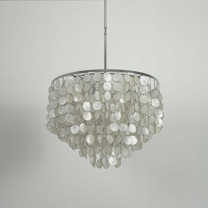 Capiz Shell Pendant Light — Coastal Luminescence - LumoTrot