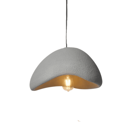 Textured Polymer Pendant Light — Organic Ambiance
