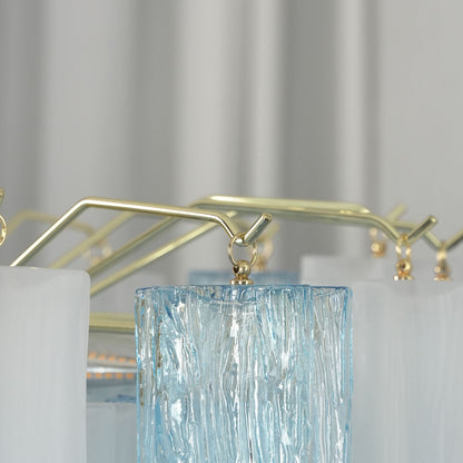 Glass Tube Chandelier — Ethereal Ambiance